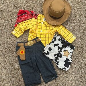 Disney Toy Story Woody Infant Costume, 12-18 months. *WORN ONCE